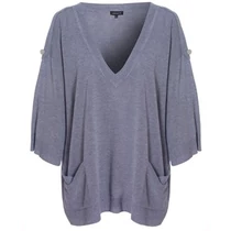 Hosszú ujjú, lezser női póló